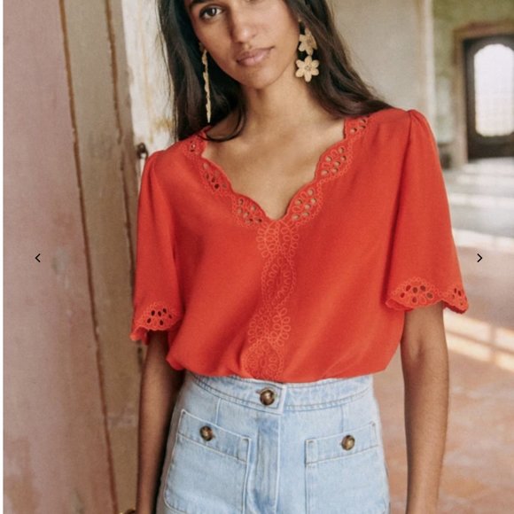 Sezane Tops - Sezane FRANCIA BLOUSE